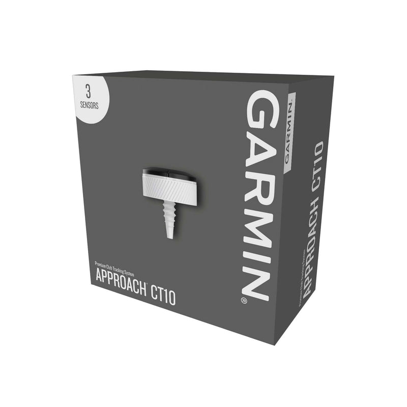 Garmin Approach CT10 Golfing Automatic Club Tracking System Starter Pack (3 sensors) - White