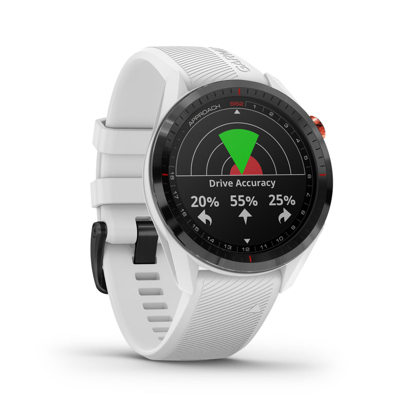 Garmin Approach S62 Premium GPS Golfing Smartwatch - White