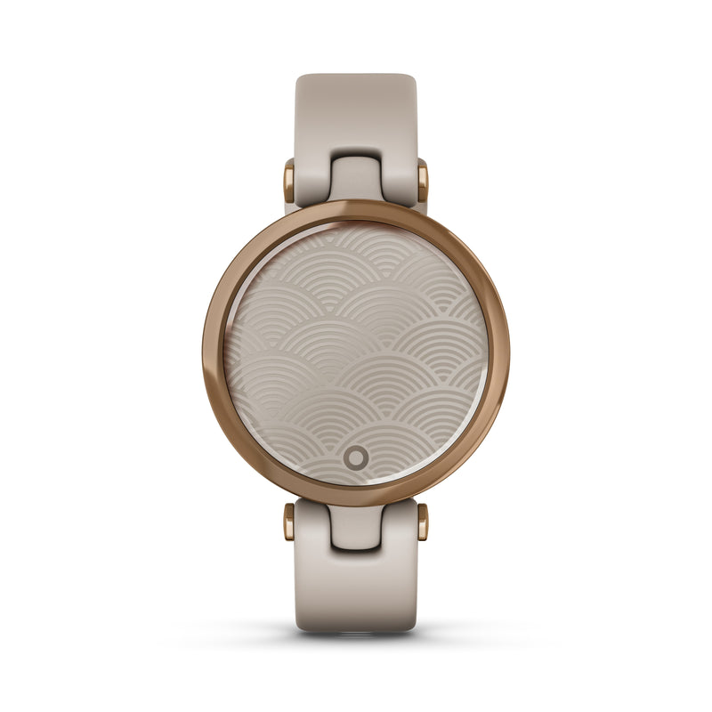 Garmin Lily Sport Heart Rate Smartwatch and Fitness Tracker with Assistance Alerts - Light Sand