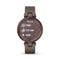 Garmin Lily Classic Leather Heart Rate Smartwatch and Fitness Tracker with Assistance Alerts - Bronze