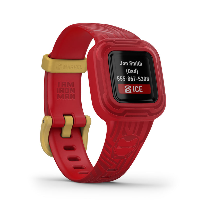 Garmin vivofit Jr. 3 Kids Fitness Tracker - Iron Man