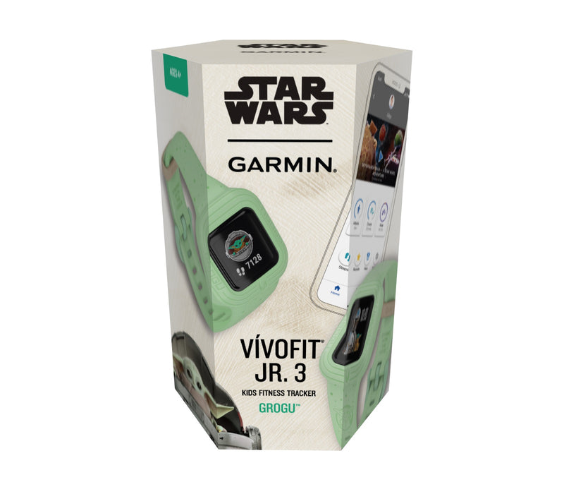 Garmin vivofit Jr. 3  Star Wars Grogu™ Kids Fitness Tracker - Light Green