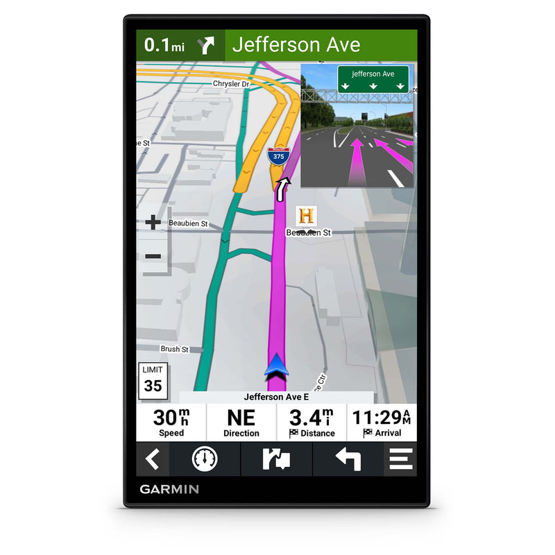 Garmin DriveSmart 86 MT GPS with 8.0-in Display Featuring Traffic Alerts - Black