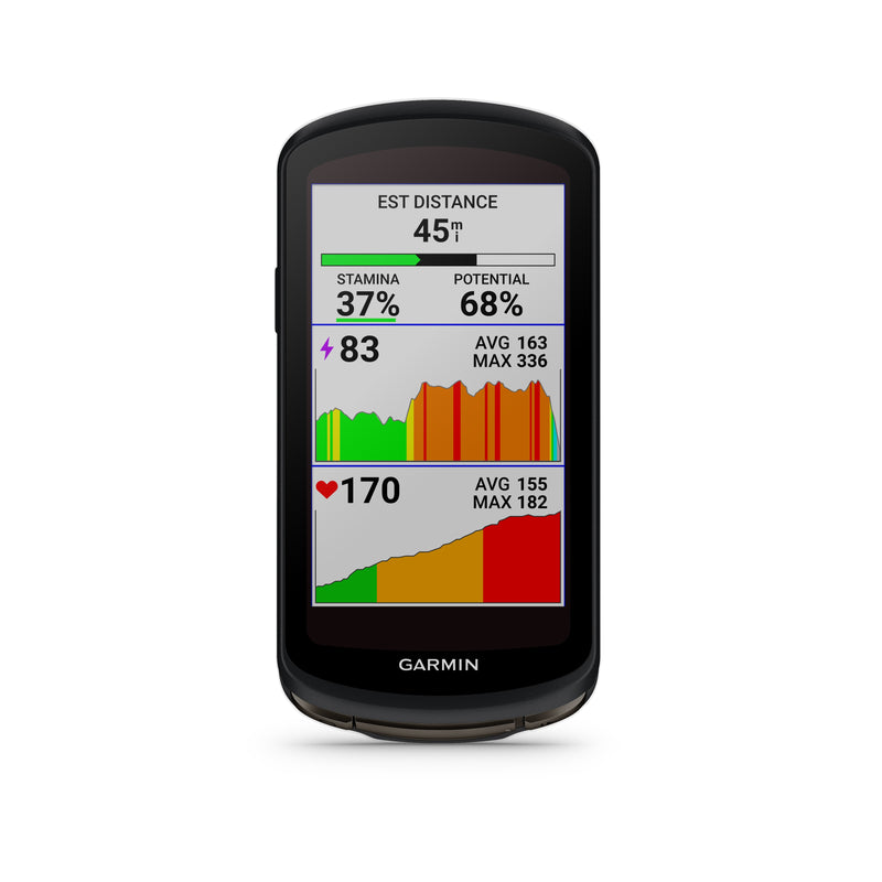 Garmin Edge® 1040 Solar Cycling Computer with GPS - Device Only - Black