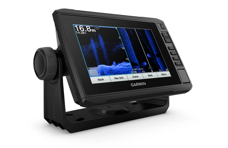 Garmin ECHOMAP UHD 75sv 7-in Display Side View Fishfinder with GT56UHD-TM Transducer and Wireless Connectivity - Canada - Black