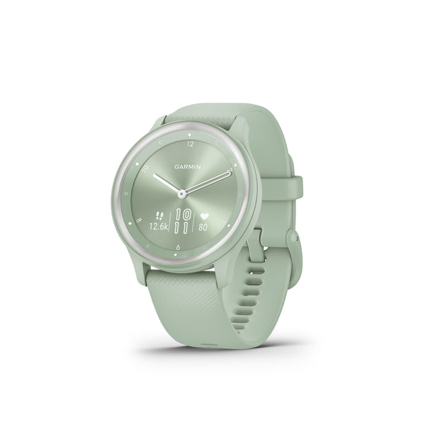 Garmin vivomove Sport GPS Smartwatch and Fitness Tracker - Cool Mint