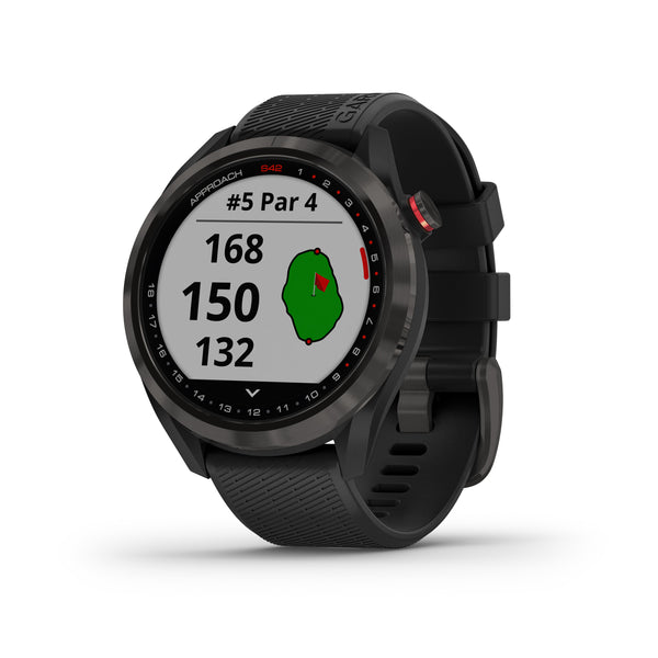 Garmin Approach S42 GPS Golfing Smartwatch - Black