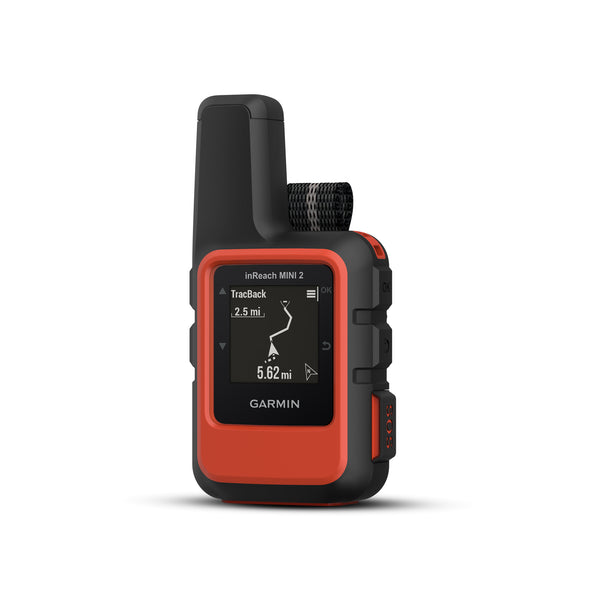 Garmin inReach Mini 2 Rugged Handheld Satellite GPS Tracker - Flame Red