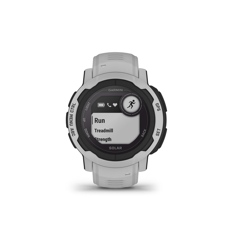 Garmin Instinct 2 Rugged GPS Smartwatch and Fitness Tracker with Solar Charging - Mist Grey