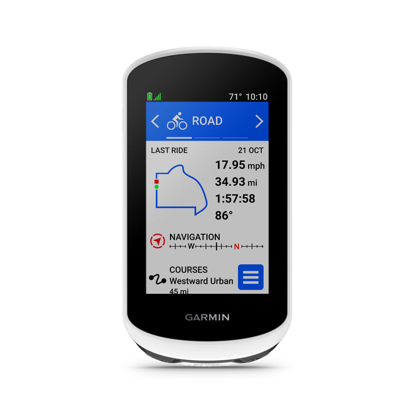Garmin Edge Explore 2 GPS Cycling Computer - White