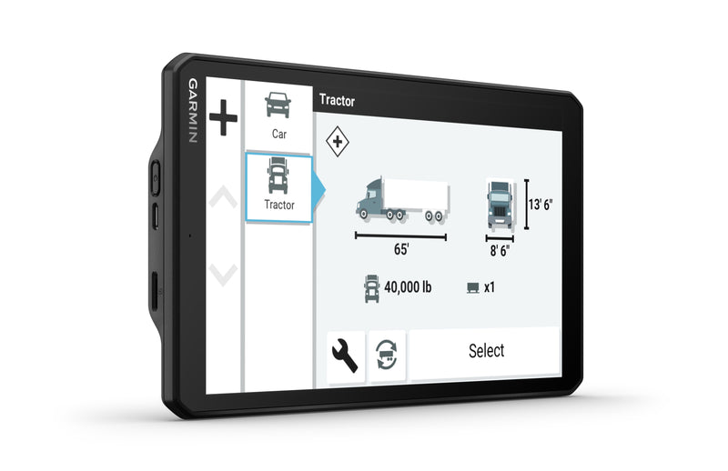 Garmin dēzl™ OTR810, 8" GPS Truck Navigator - Black