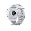 Garmin Forerunner® 965 GPS Smartwatch - Titanium Bezel with Whitestone Case and Whitestone/Powder Grey Silicone Band