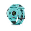 Garmin Forerunner® 265 GPS Smartwatch - Black Bezel with Aqua Case and Aqua/Black Silicone Band