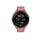 Garmin Forerunner® 265S GPS Smartwatch - Black Bezel with Light Pink Case and Light Pink/Powder Grey Silicone Band