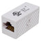 Vertical Cable Cat5e Inline Coupler - White