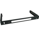 Vertical Cable 1U Hinged Adjustable Wall Mount Bracket - 48.26-cm (19-in) - Black