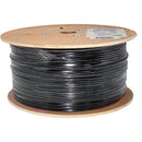 Vertical Cable Shielded Outdoor UV Rated CAT5E 8-Conductor 4-Pair 24-gauge - 304.8-meter (1000-ft) Spool - Black