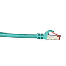 Vertical Cable CAT6A Mold-Injection Snagless Shielded Patch Cable - 3-meter (10-ft) - Green
