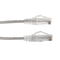 Vertical Cable CAT6A Slim Snagless Patch Cable - 0.6-meter (2-ft) - Grey
