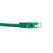 Vertical Cable CAT5E Patch Cable with Boot and Protector - 0.15-meter (0.5-ft) - Green
