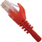 Vertical Cable Cat5e Patch Cable with Boot and Protector - 2-meter (7-ft) - Red