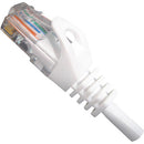 Vertical Cable Cat5e Patch Cable with Boot and Protector - 2-meter (7-ft) - White