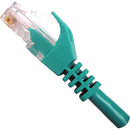 Vertical Cable Cat6 Patch Cable with Boot and Protector - 0.3-meter (1-ft) - Green