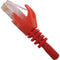 Vertical Cable Cat6 Patch Cable with Boot and Protector - 0.3-meter (1-ft) - Red