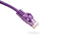 Vertical Cable Cat6 Patch Cord with Boot and Protector 7.6-metre (25-ft) - Purple