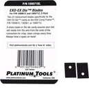 Platinum Tools EXO-EX Die Replacement Blade - 2-Pack