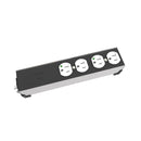 Hammond Manufacturing 15-amp Hospital Grade 4 Outlet Strip with 12-ft Cord