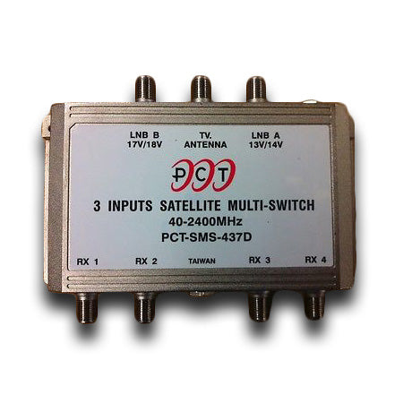 PCT 3x4 High Performance Satellite Multi Switch