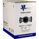 Vertical Cable 16-gauge 2-conductor Stranded In-Wall Speaker Cable - 152.4-meter (500-ft) Pull Box - Black