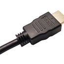 Vertical Cable High Speed Gold Plated HDMI 4K 2.0 Cable - 0.6-meter (3-ft) - Black