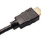 Vertical Cable High Speed Gold Plated HDMI 4K 2.0 Cable - 3-meter (10-ft) - Black