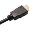 Vertical Cable High Speed Gold Plated CL3 HDMI 4K 2.0 Cable - 4.5-meter (15-ft) - Black