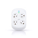 360 Electrical Revolve 4-Outlet Rotating Surge Protector Wall Tap - White