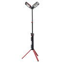 Energizer 5000-lumen Twin Head Portable Rechargeable LED Work Light - Red/Black
