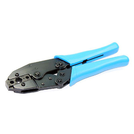 Shireen Ratchet Crimping Tool for RG, RFC and LMR Connectors - Blue