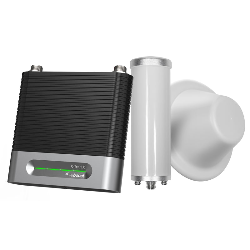 weBoost Office 100 50-Ohm 5G Cell Signal Booster - Up to 25000 sq ft - Grey