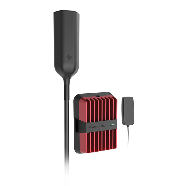 weBoost Drive Reach OTR Cell Phone Signal Booster Kit - Black