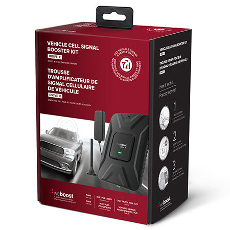 weBoost Drive X Vehicle 4G Cell Signal Booster Kit