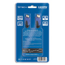 CJ Tech 4K 3D HDMI 2.0 Cable with Ethernet - 3.6-meter (12-ft) - Black