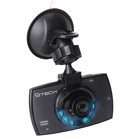 CJ Tech 720p Wireless Video Dash Camera with Automatic Incident Detection - Black