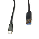 Luxonis 1-meter (3-ft) USB 3.0 Cable Type C to Type A - Black