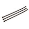 ACT UV-Rated 28-cm (11-in) Cold Weather 50-lbs Rated Cable Ties - 100-pack - Black