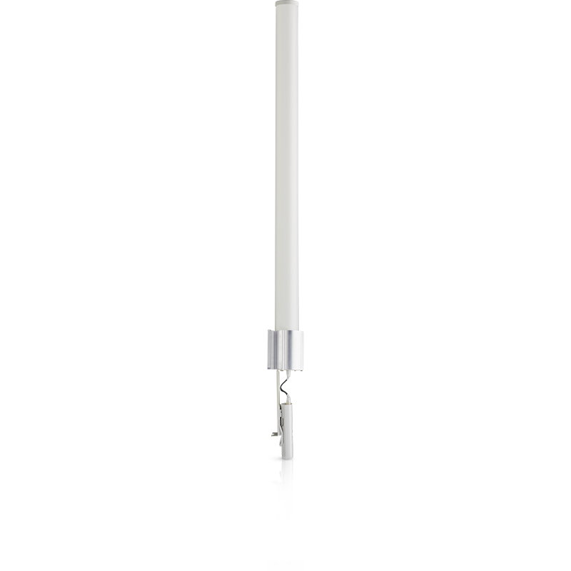 Ubiquiti UISP airMAX 2.4-GHz 13-dBi 2x2 Dual-Polarity MIMO Omni-directional Antenna - White