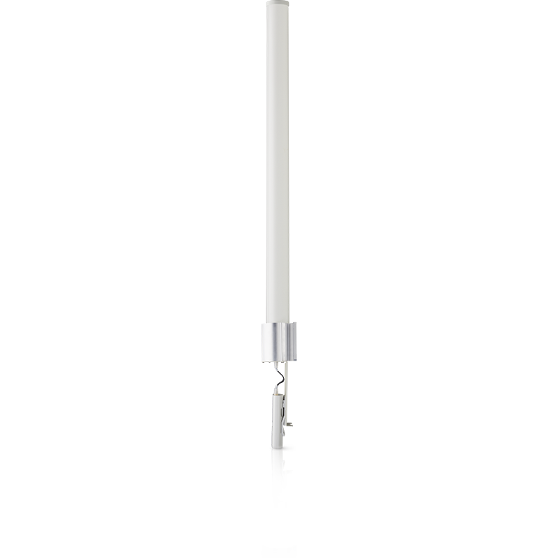 Ubiquiti UISP airMAX 2.4-GHz 13-dBi 2x2 Dual-Polarity MIMO Omni-directional Antenna - White