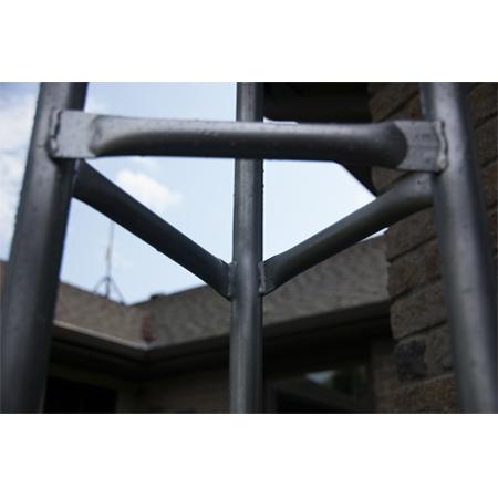 SureConX 2-meter (6.75-ft) 18-gauge Heavy Duty Double Weld Tubular Tower Straight Section