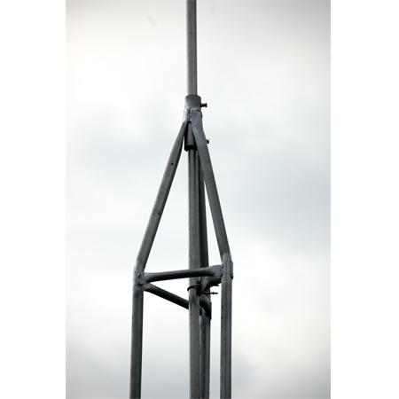 SureConX 2-meter (6.75-ft) 18-gauge Heavy Duty Double Weld Tubular Tower Top Section